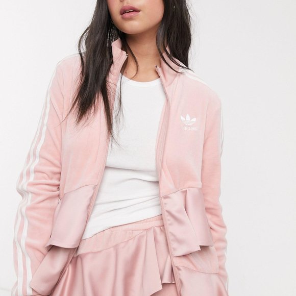 adidas originals ruffle track jacket